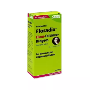 商品德国莎露斯Salus Floradix 有机维生素 绿铁片 84粒*3图片