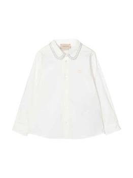 Gucci | White Shirt Baby Boy,商家Italist,价格¥3043