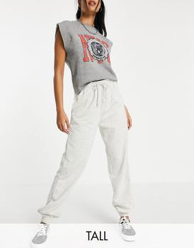 美国Topshop, Topshop | Topshop Tall oversized 90s joggers in grey商品图片 8折