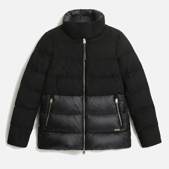 推荐Woolrich Luxe Puffy Nylon and Twill Jacket商品