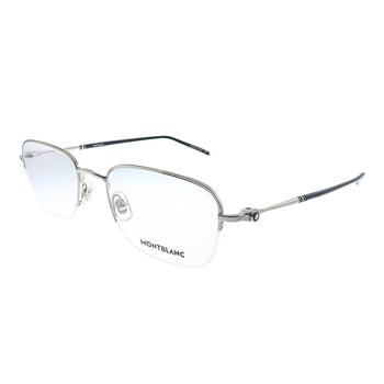推荐Montblanc  MB 0131O 001 52mm Unisex Rectangle Eyeglasses 52mm商品