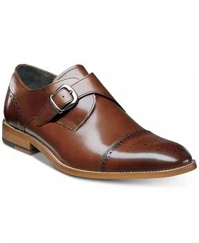 Stacy Adams | Men's Duncan Cap-Toe Single Monk Strap Shoes, Created for Macy's,商家Macy's,价格¥700