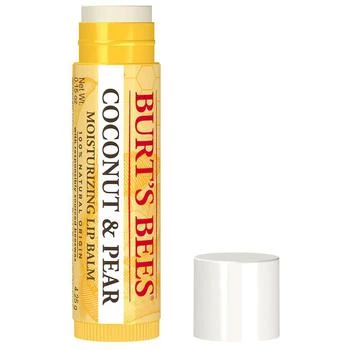 Burt's Bees | 100% Natural Origin Moisturizing Lip Balm Coconut and Pear with Beeswax and Fruit Extracts 