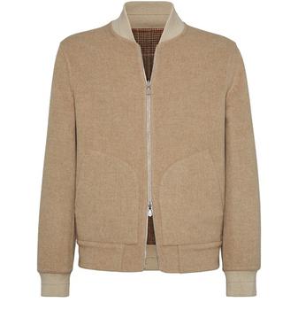 Brunello Cucinelli | 手工饰面飞行员夹克商品图片,额外9.5折, 额外九五折