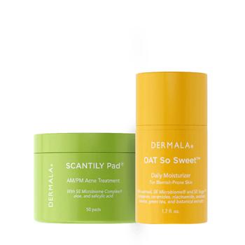 商品Dermala | Acne Facial Moisturizer & Acne Treatment Pads BUNDLE,商家Verishop,价格¥528图片
