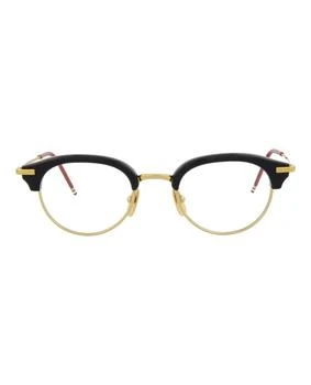 Thom Browne | Oval-Frame Metal Optical Frames 3折×额外8折, 独家减免邮费, 额外八折