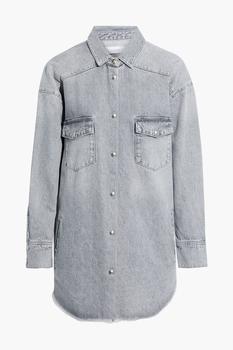 商品Ygga oversized frayed denim shirt,商家THE OUTNET US,价格¥1061图片