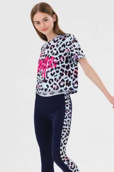 推荐Girls Leopard Print Crop Top商品