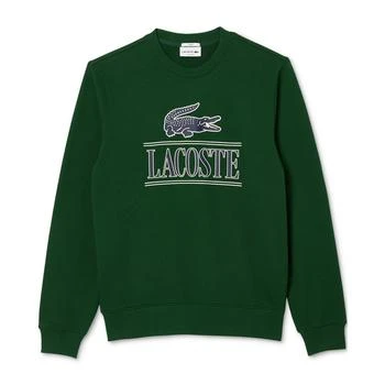 Lacoste | Men's Classic Fit Logo Graphic Crewneck Sweatshirt 