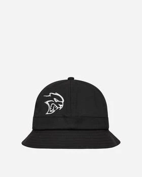 推荐Hell Demon Embroidered Bucket Hat Black商品