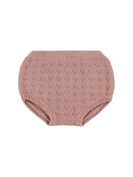 QUINCY MAE | Cotton Knit Diaper Cover,商家LUISAVIAROMA,价格¥138