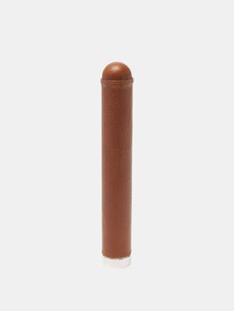 商品Leather and stainless steel cigar case图片