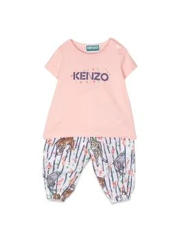 Kenzo | Kenzo 女童套装 K08056B46G 粉红色,商家Beyond Moda Europa,价格¥605