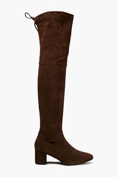 Genna 60 stretch-suede over-the-knee boots product img