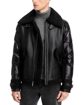 Karl Lagerfeld Paris | Faux Leather Jacket,商家Bloomingdale's,价格¥1683