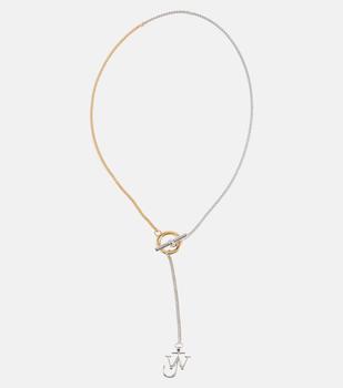 推荐Logo gold–plated pendant necklace商品