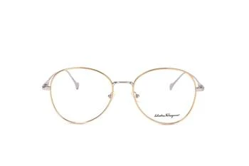 Salvatore Ferragamo | Salvatore Ferragamo Eyewear Oval Frame Glasses 4.7折, 独家减免邮费