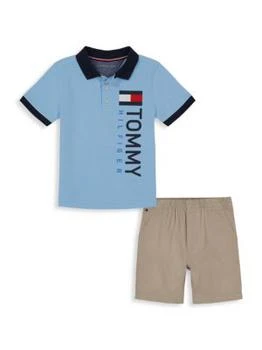 Tommy Hilfiger | Little Boy’s 2-Piece Logo Polo & Shorts Set 3.3折