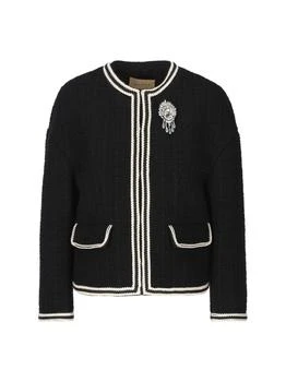 Gucci | Gucci Interlocking G Tweed Jacket 8.1折起