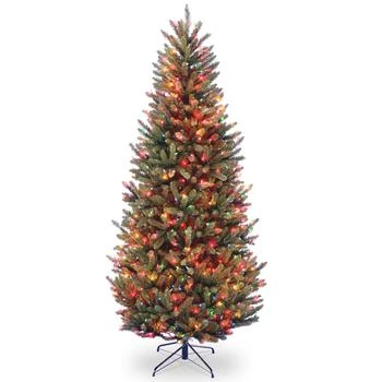 National Tree Company | National Tree 7.5' Fraser Slim Fir Hinged Tree with 600 Multi Lights,商家Macy's,价格¥10275