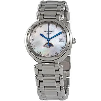 PrimaLuna Moonphase Mother of Pearl Diamond Dial Ladies Watch L8.116.4.87.6
