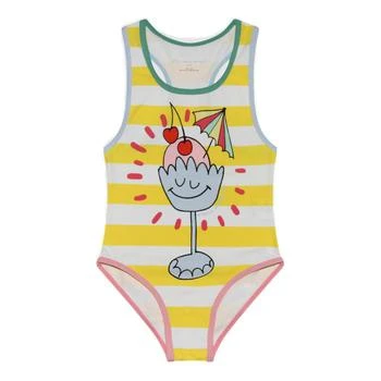 Stella McCartney | Stella McCartney Kids Striped Swimsuit,商家Cettire,价格¥242