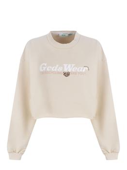 GCDS Logo Print Round Neck Sweaters product img