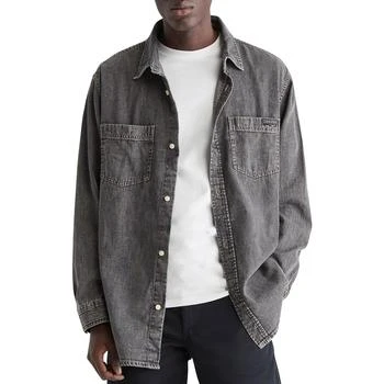 Calvin Klein | Men's Origin Denim Shirt,商家Macy's,价格¥420