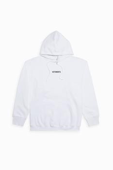 Vetements | Logo-print cotton-fleece hoodie商品图片,6折
