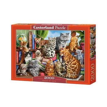 Castorland | House of Cats Jigsaw Puzzle Set, 2000 Piece,商家Macy's,价格¥290