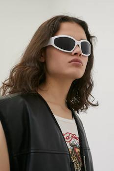 商品Urban Outfitters | Buggin Out Oval Sunglasses,商家Urban Outfitters,价格¥72图片