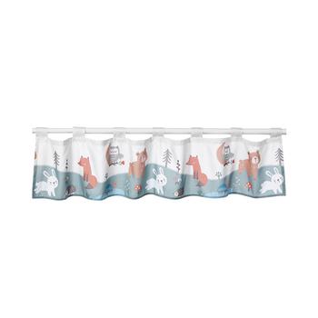 商品Bedtime Originals | Animal Alphabet Sage Green/Cream Nursery Window Valance,商家Macy's,价格¥122图片