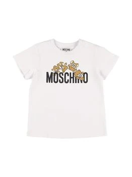 Moschino | Cotton Jersey T-shirt,商家LUISAVIAROMA,价格¥346