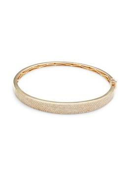 Effy | 14K Yellow Gold & 1.86 TCW Diamond Bangle商品图片,3折
