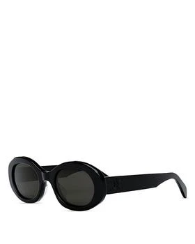 推荐Triomphe Oval Sunglasses, 52mm商品