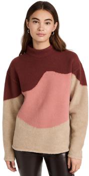 推荐Theory Brushed Intarsia Sweater商品