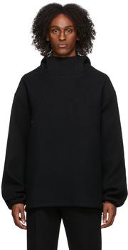 we11done卫衣推荐, We11done | Black Wool Hood Pullover商品图片 2折