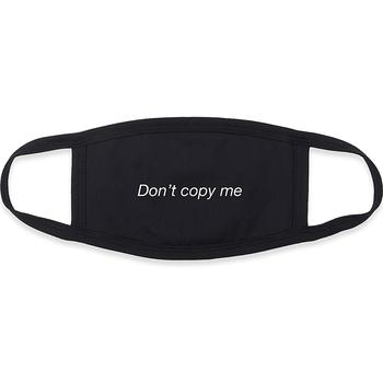 美国Carbon Copy, influenceu | 'Don't Copy Me' Mask - Black商品图片 额外9折, 额外九折