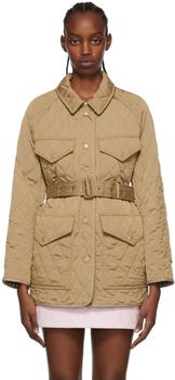 burberry羽绒服, Burberry | Beige Nylon Jacket商品图片 