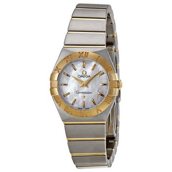 欧米茄星座怎么选, Omega | Constellation Mother of Pearl Dial Ladies Watch 123.20.24.60.05.002商品图片 7.2折