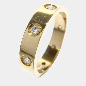 推荐Cartier Love 18K Yellow Gold Diamond Ring EU 51商品