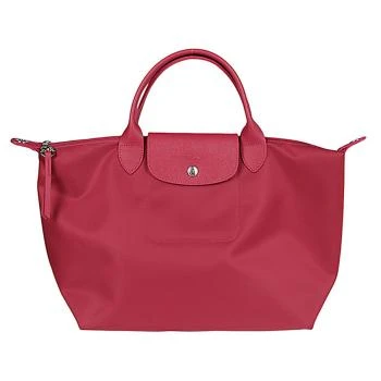 推荐LONGCHAMP 女士红色带内涂层聚酰胺帆布手提包单肩包 1515598232商品