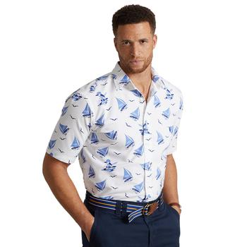 ralph lauren bear真假, Ralph Lauren | Men's Big & Tall Polo Bear Oxford Shirt商品图片 6.3折