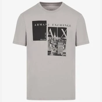 Armani Exchange | Armani Exchange Printed Cotton-Jersey T-Shirt,商家The Hut,价格¥407