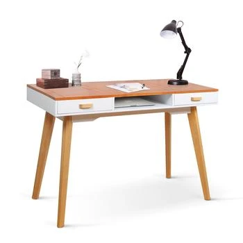 Streamdale Furniture | Streamdale Modern Simple Style Solid Wood Computer Desk,商家Premium Outlets,价格¥1260