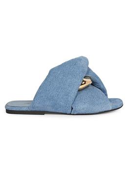 JW Anderson | Padded Denim Sandals商品图片,