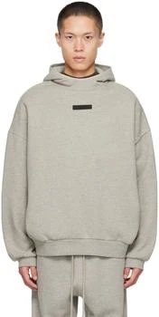 Essentials | Gray Pullover Hoodie 