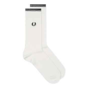 fred perry好不好, Fred Perry | Fred Perry Tipped Socks - Snow White / Black商品图片 