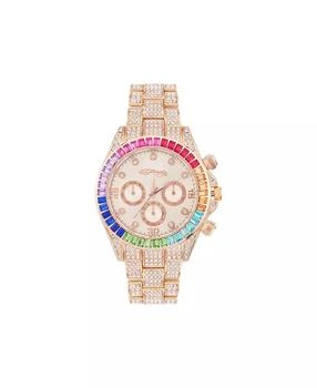 Ed Hardy | Women's Quartz Shiny Rose Gold-Tone Alloy Watch,商家Macy's,价格¥478