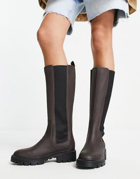 推荐Timberland Cortina Valley tall boots in brown商品